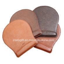 Quality Customized PU Leather Mouse Pad Embossed Logo Promotional Mouse Pad with Write Rest